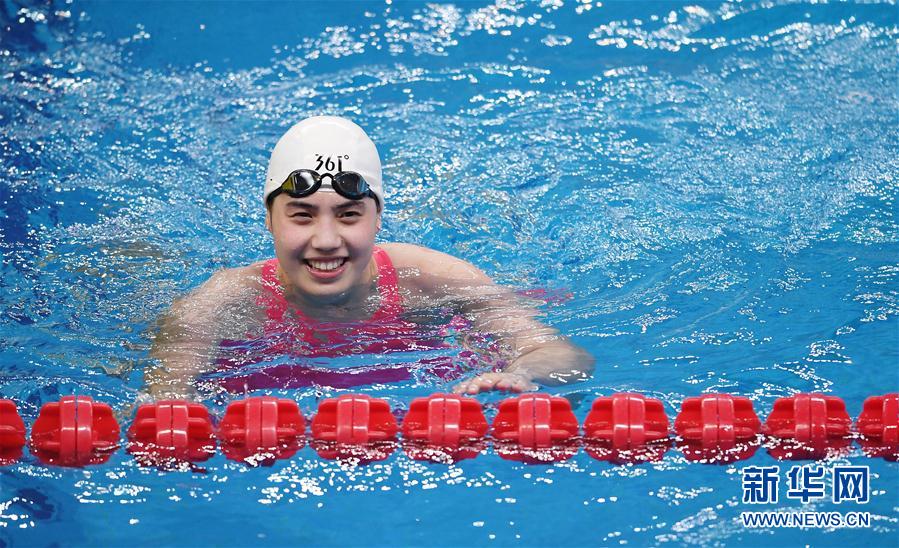 （体育）（8）游泳——全国冠军赛：张雨霏打破女子100米蝶泳亚洲纪录